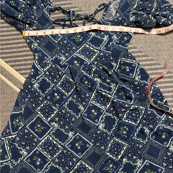 💘5 for $25 / Altar'd State Blue Patterned Dress - Picture 12 of 15